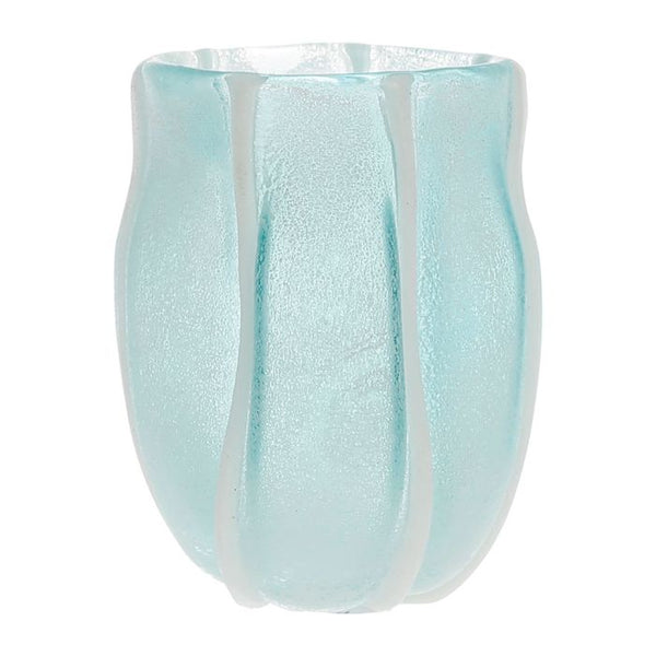 Cote Table Turquoise Glass Opaque Vase
