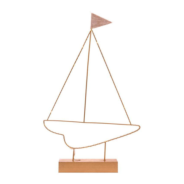 Cote Table Led Sailing Boat Lamp