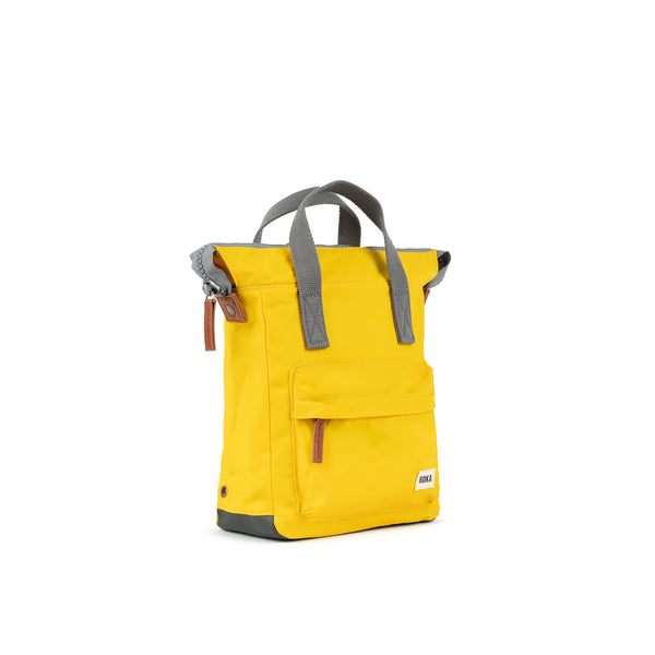 ROKA Copy Of Roka London - Bantry B Small Sustainable Backpack Mustard