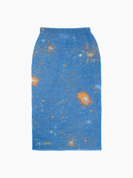 Bielo Galaxy Skirt Blue