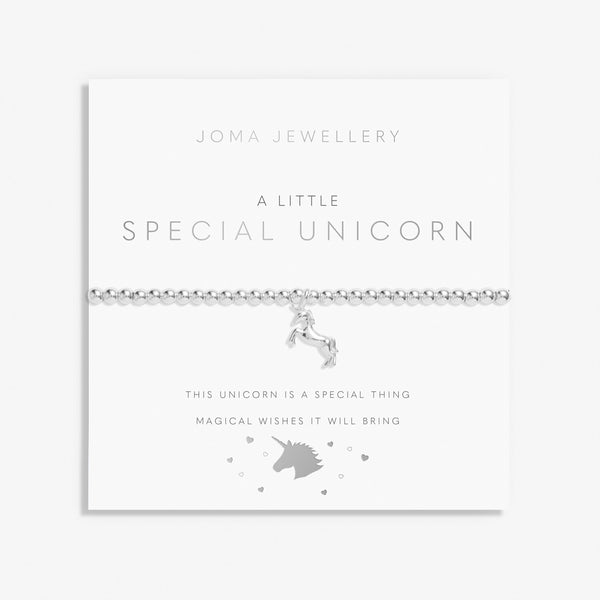Joma Jewellery Children's A Little 'special Unicorn' Bracelet