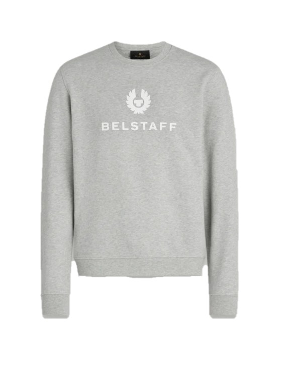 Belstaff Belstaff Signature Crewneck Sweatshirt Old Silver