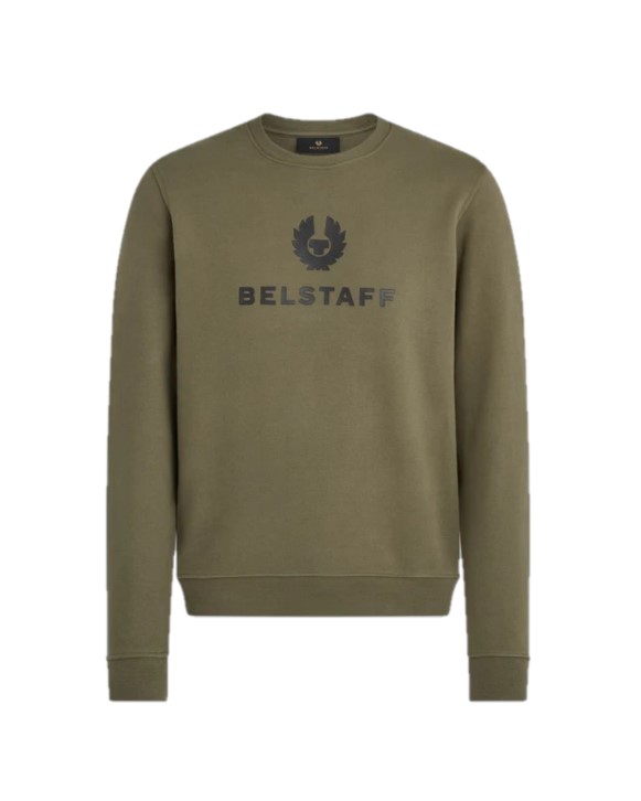 Belstaff Belstaff Signature Crewneck Sweatshirt True Olive
