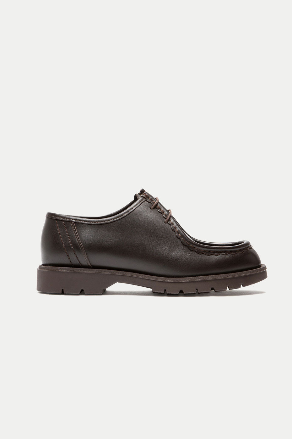 KLEMAN Brown Padror Lace Up Shoes