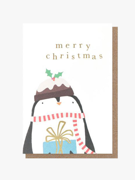 Caroline Gardner Merry Christmas Penguins Pack Of 10 Cards