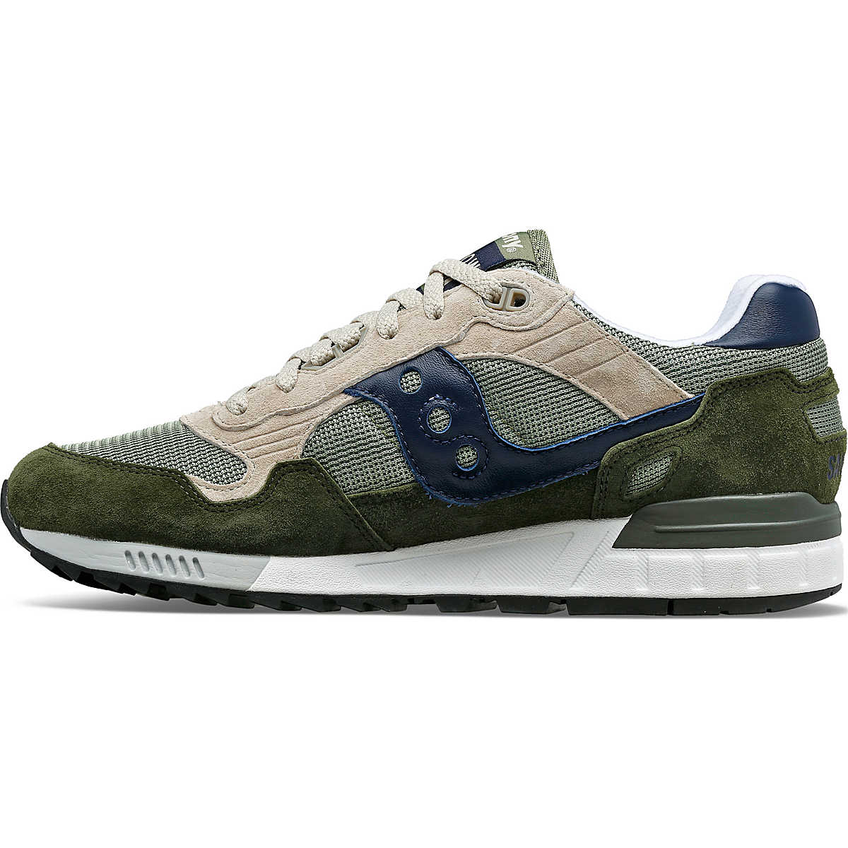 Saucony  Green and Blue Shadow 5000 Shoes 