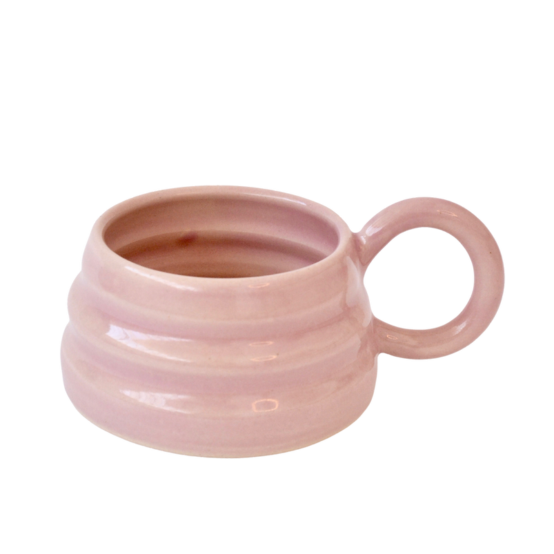 Florence Mytum Ceramics Lilac Ripple Mug