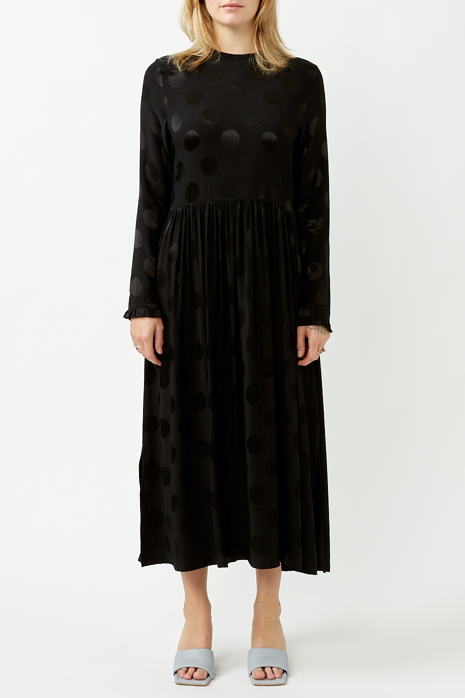 mads-norgaard-black-gran-jacquard-docca-dress