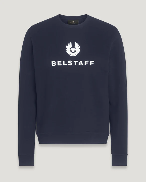 Belstaff Signature Sweatshirt Size: Xl, Col: Dark Ink
