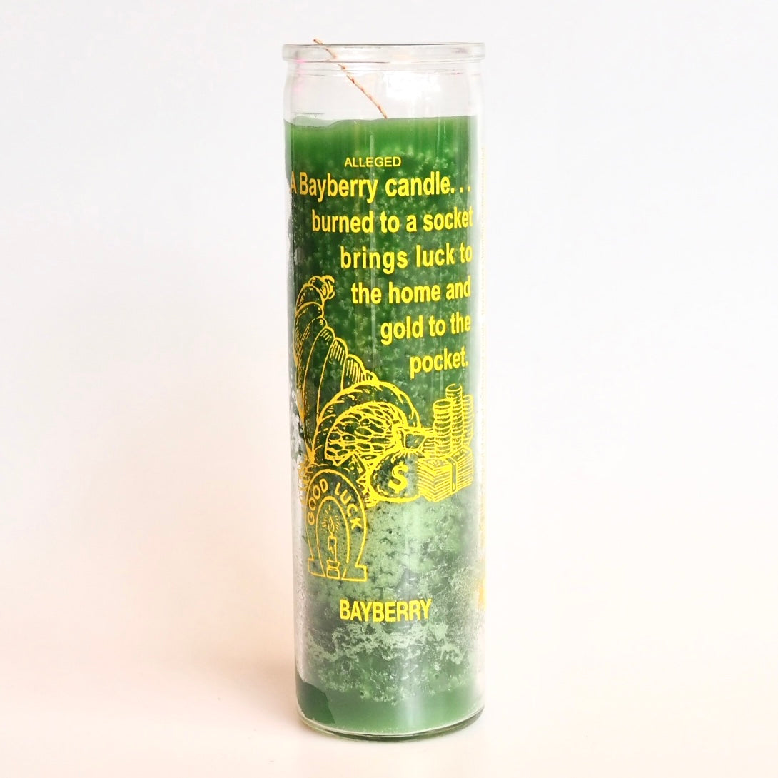 Santa sabina Green Bayberry Ritual Prayer Candle