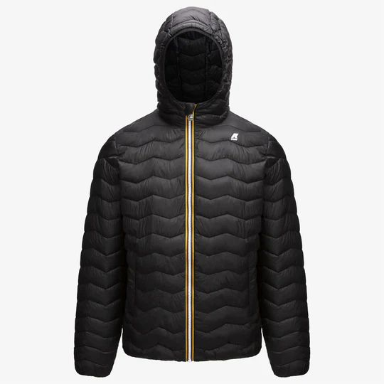 K-WAY JACK QUILTED WARM BLACK PURE