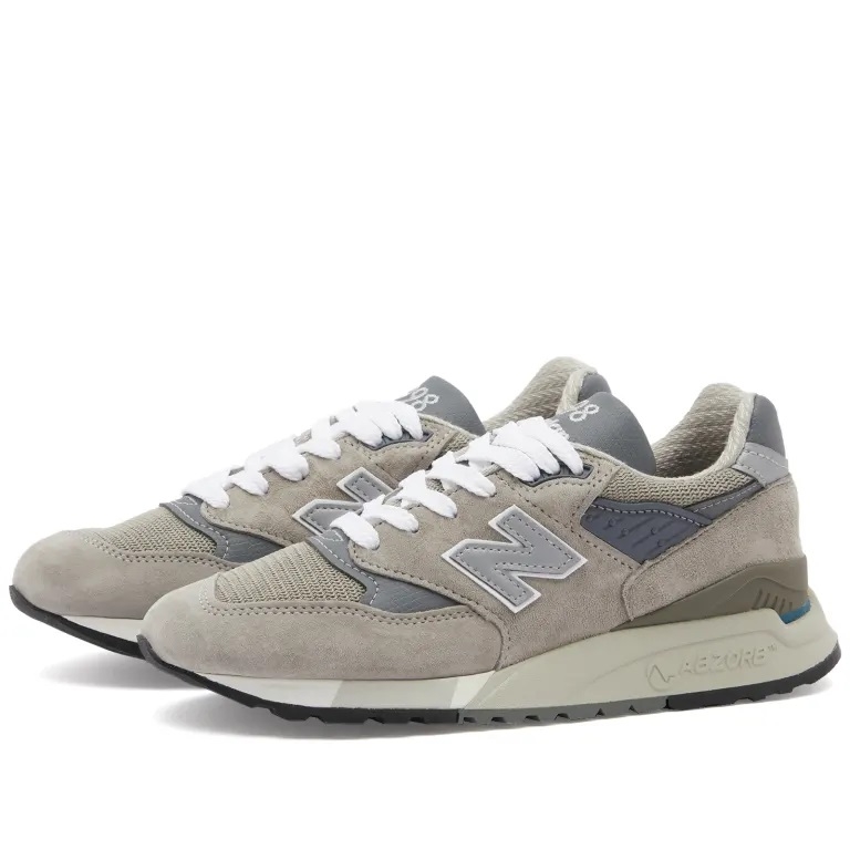 New Balance U998GR Made In USA Grey Shoes