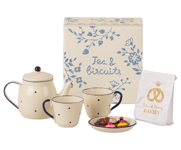Maileg Tea And Biscuits For Two