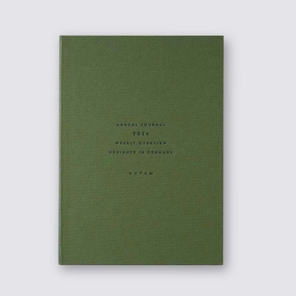 NOTEM 2024 Alva Annual Journal - Dark Green