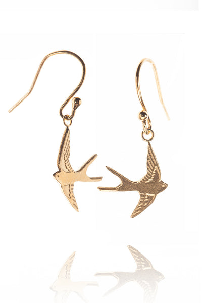 amanda-coleman-22ct-gold-vermeil-swallow-drop-earrings