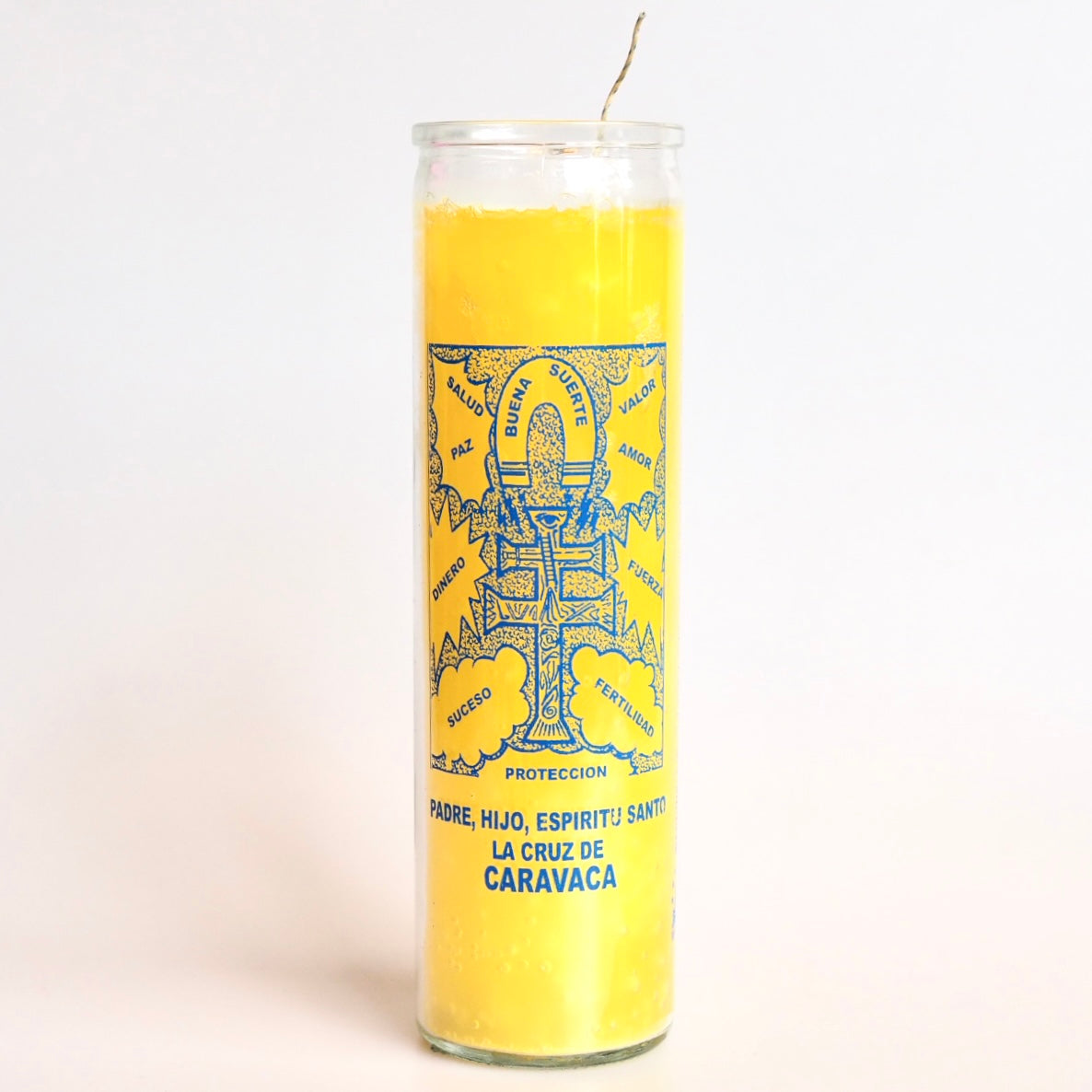 Santa sabina Cross of Caravaca Ritual Prayer Candle