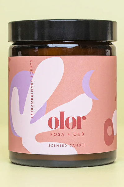 Olor Rosa + Oud Jar Candle