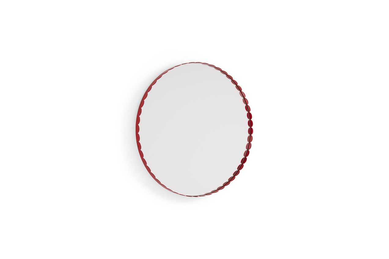 HAY Specchio Arcs Mirror Red