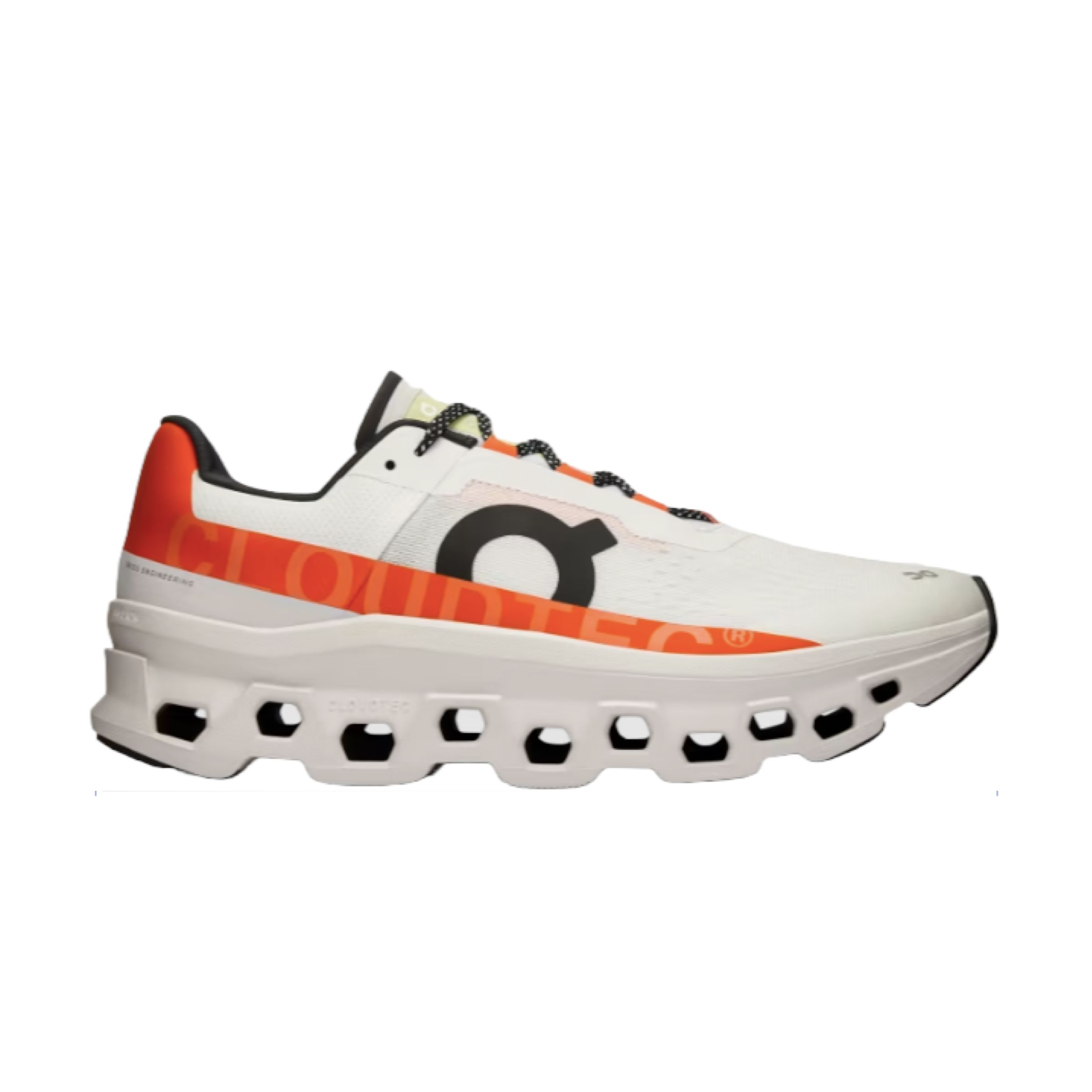 ON Running Scarpe Cloudmonster Uomo Undyed White/flame