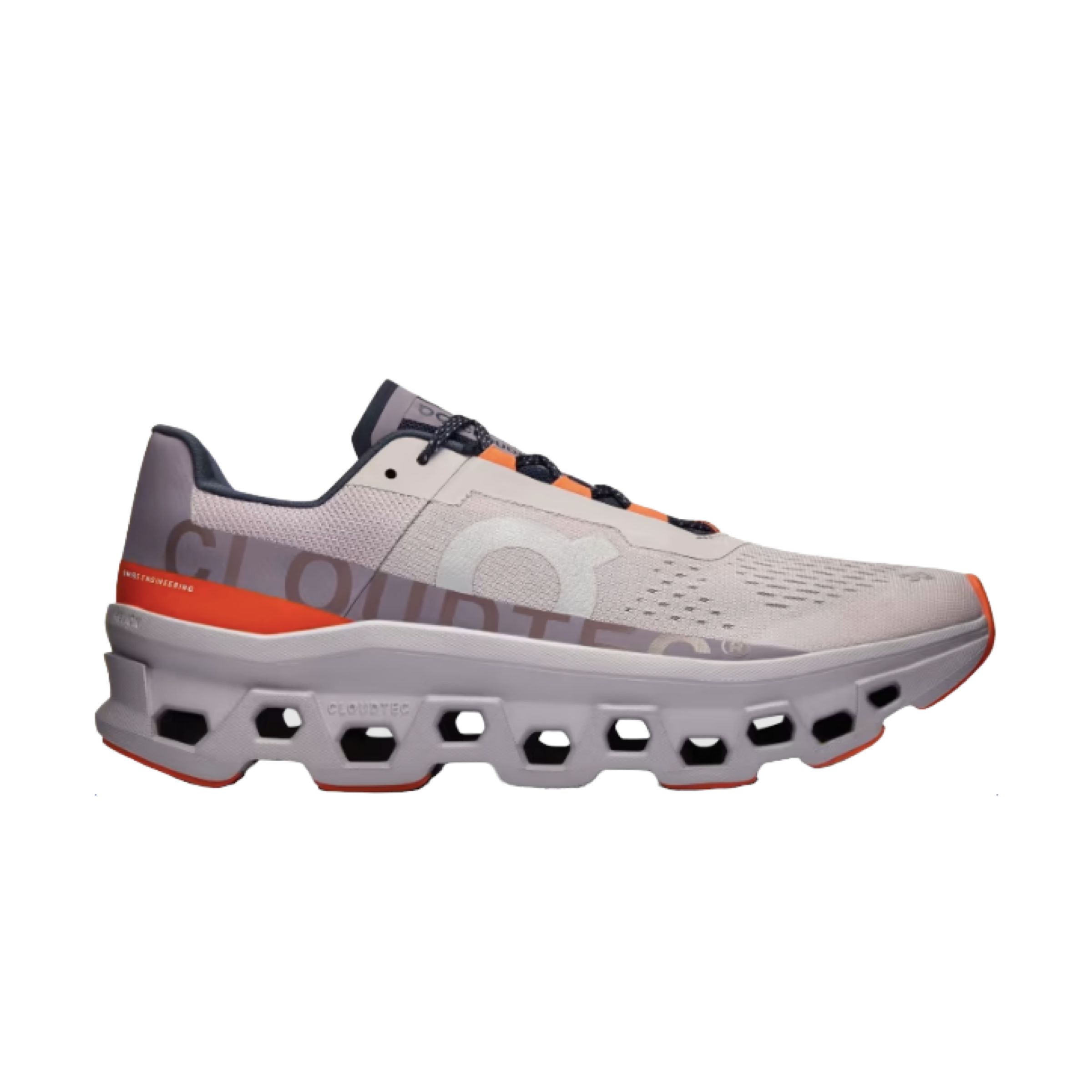 ON Running Scarpe Cloudmonster Uomo Pearl/flame