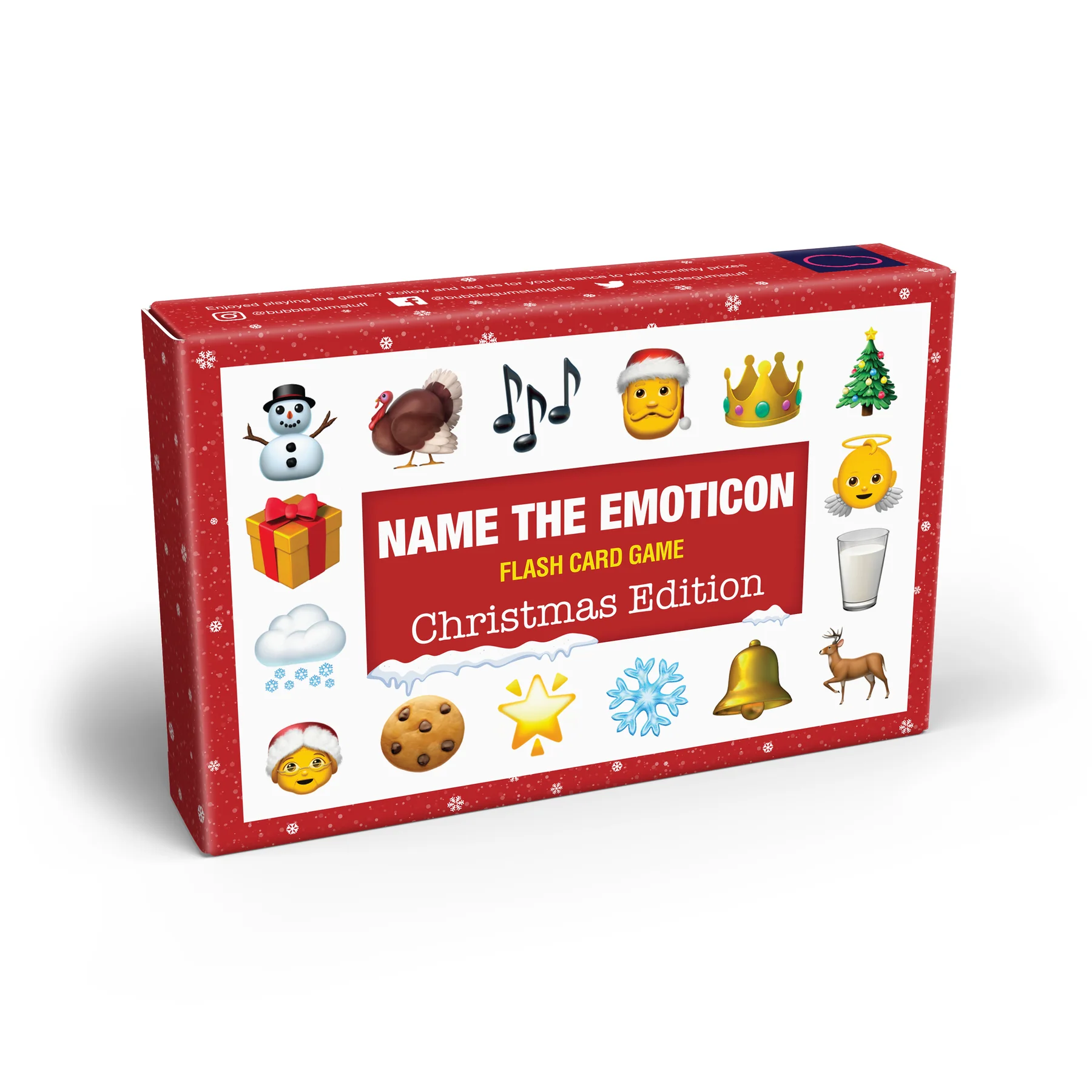 Bubblegum Stuff Name The Emoticon Game - Christmas Edition