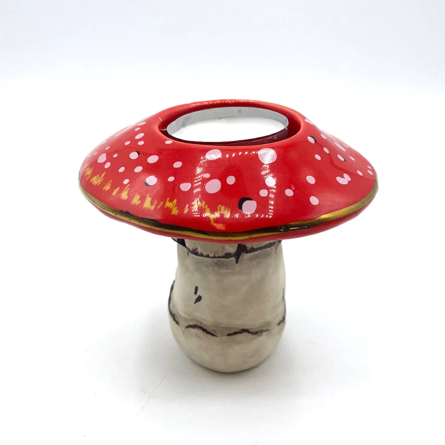 House of disaster Forage Mushroom Candle Holder