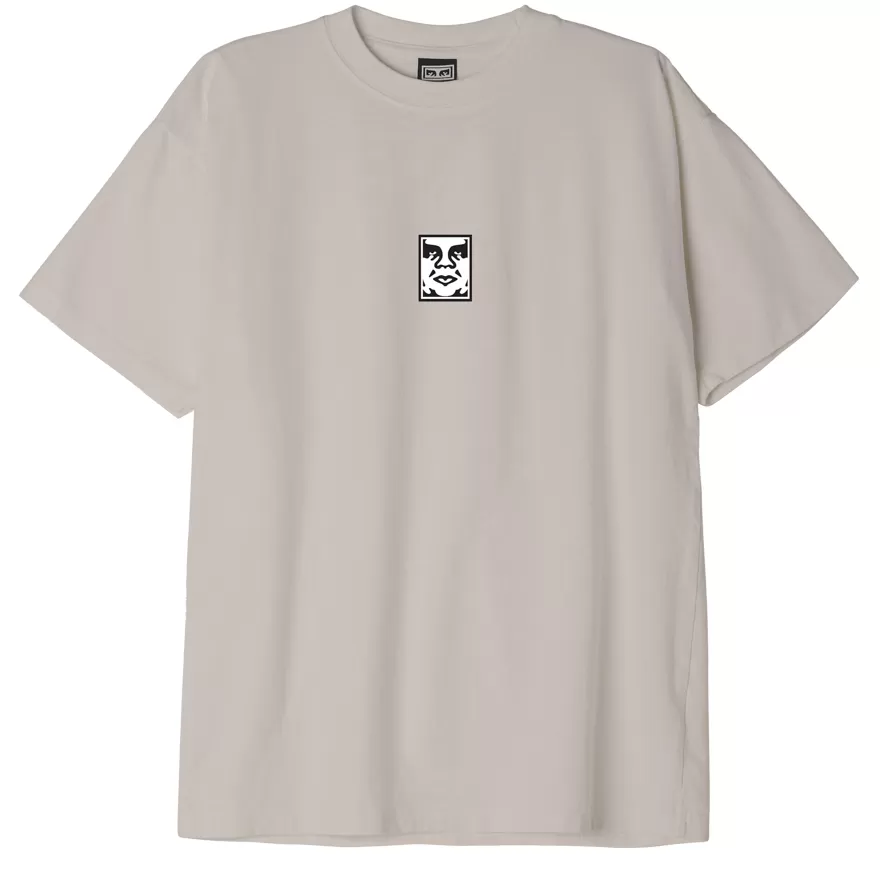 OBEY Icon Heavyweight T-Shirt - Silver Grey
