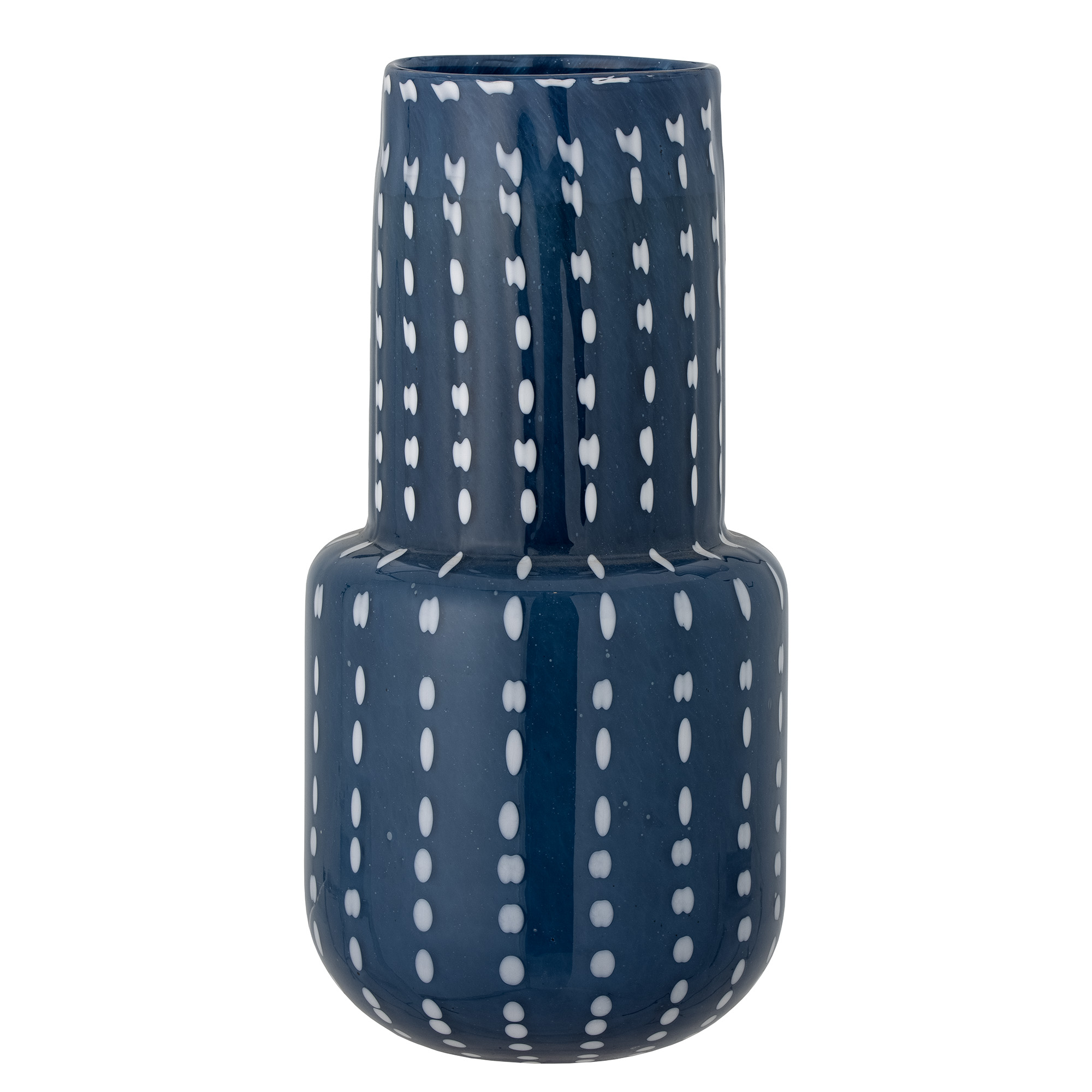 Bloomingville Mayim Vase, Blue, Glass