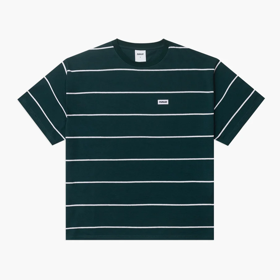 Parlez Argyle T-Shirt - Deep Green