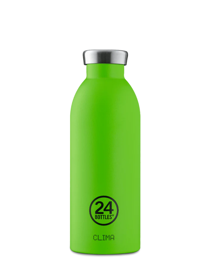 24 BOTTLES Climat Bottle 500ml - Lime Green 
