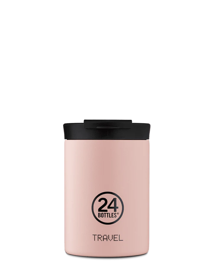 24 BOTTLES Travel Tumbler 350ml - Dusty Pink 
