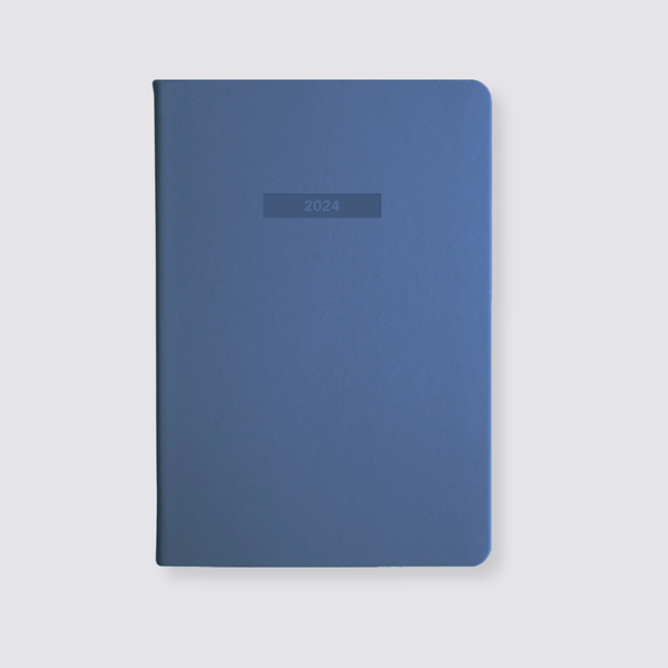 MiGoals 2024 A5 Weekly Notes Diary - Element Blue