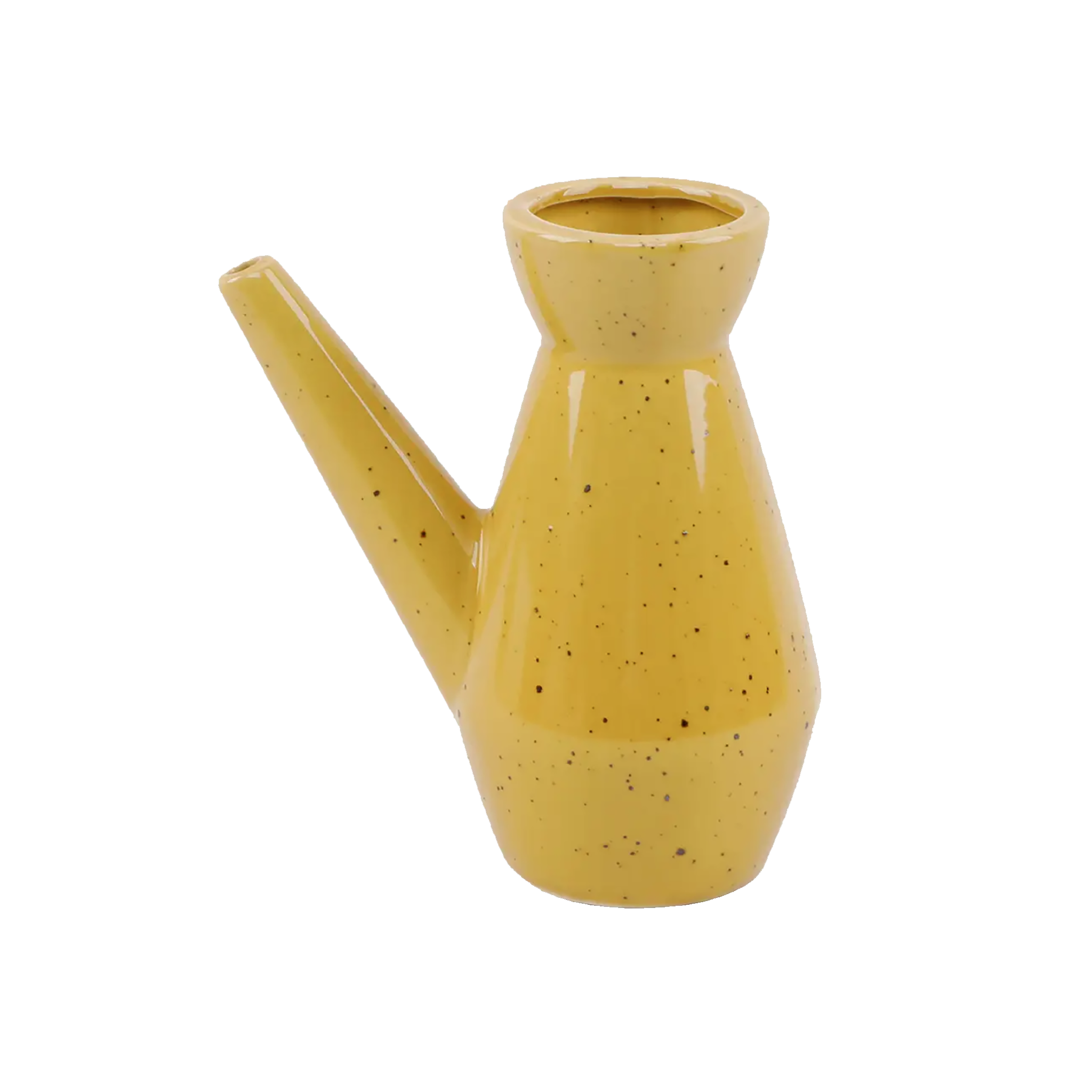 Mustard Ceramic Watering Can