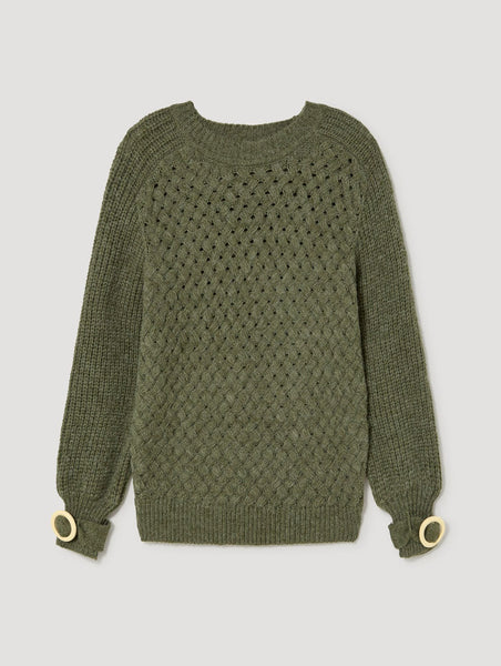 Skatïe Knitted Jumper With Buckles