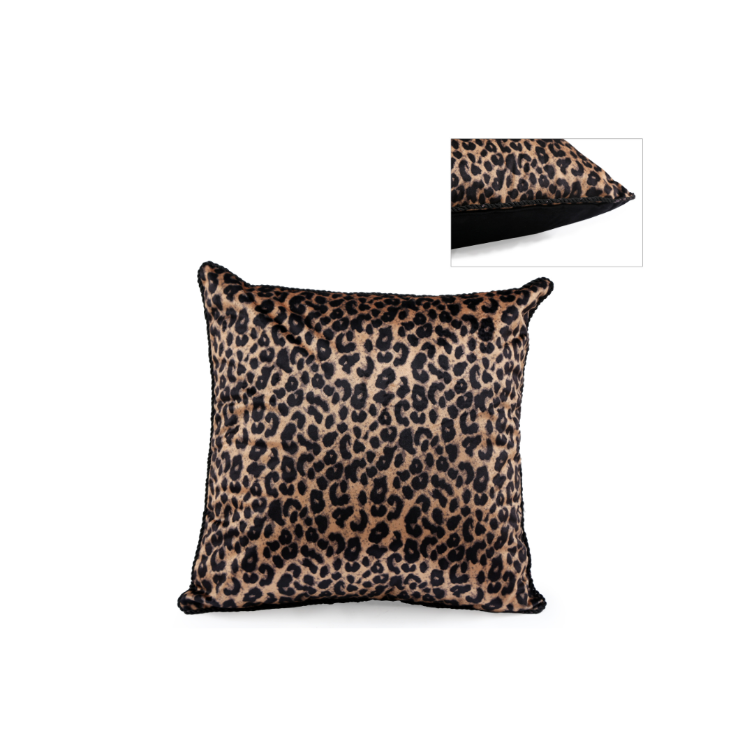 Temerity Jones Wild Side Leopard Print Cushion