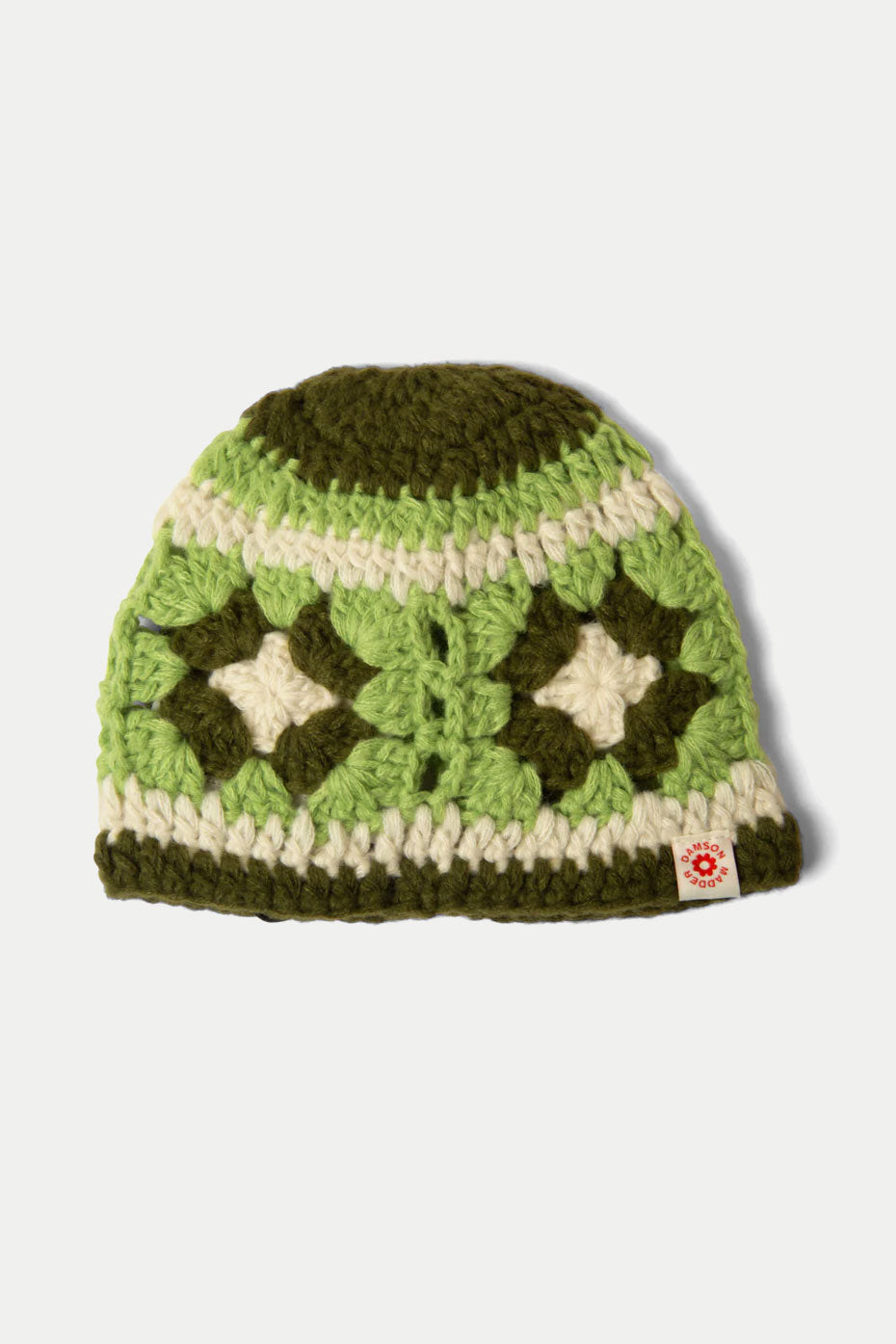 damson-madder-green-crochet-square-hat