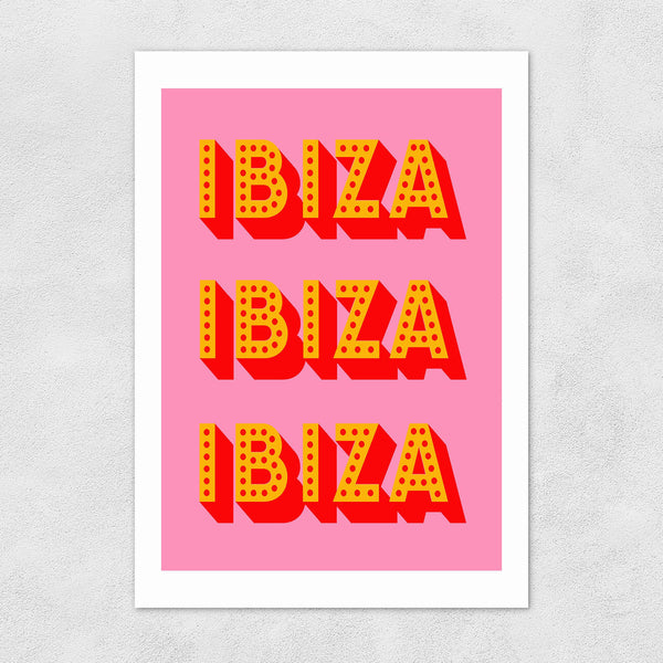 East End Prints  Ibiza Print