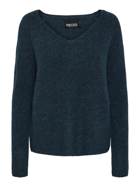 Pieces Pcellen V Neck Knitted Pullover