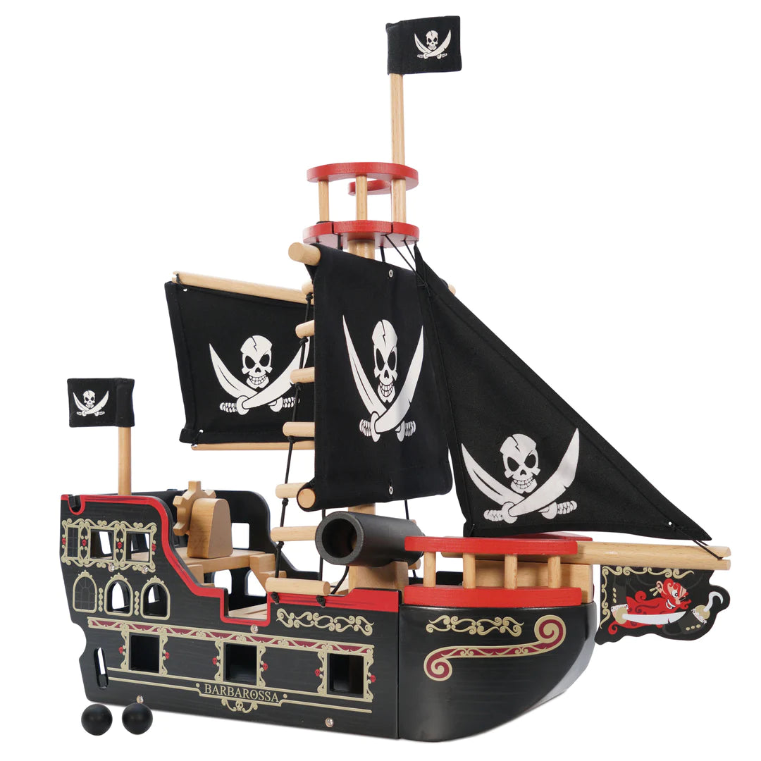 Le Toy Van Barbossa Toy Pirate Ship