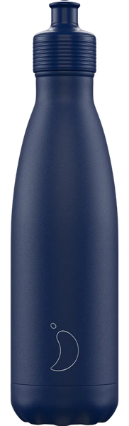 Chilly's Bottle 500ml Sports Bottle Matte Blue