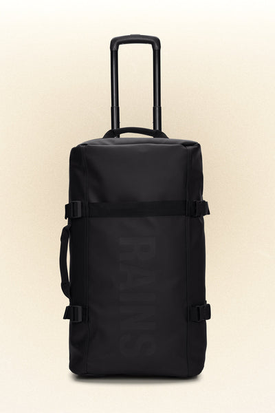 Rains Trolley Texel Check-in Bag W3 Art 13520 Nero