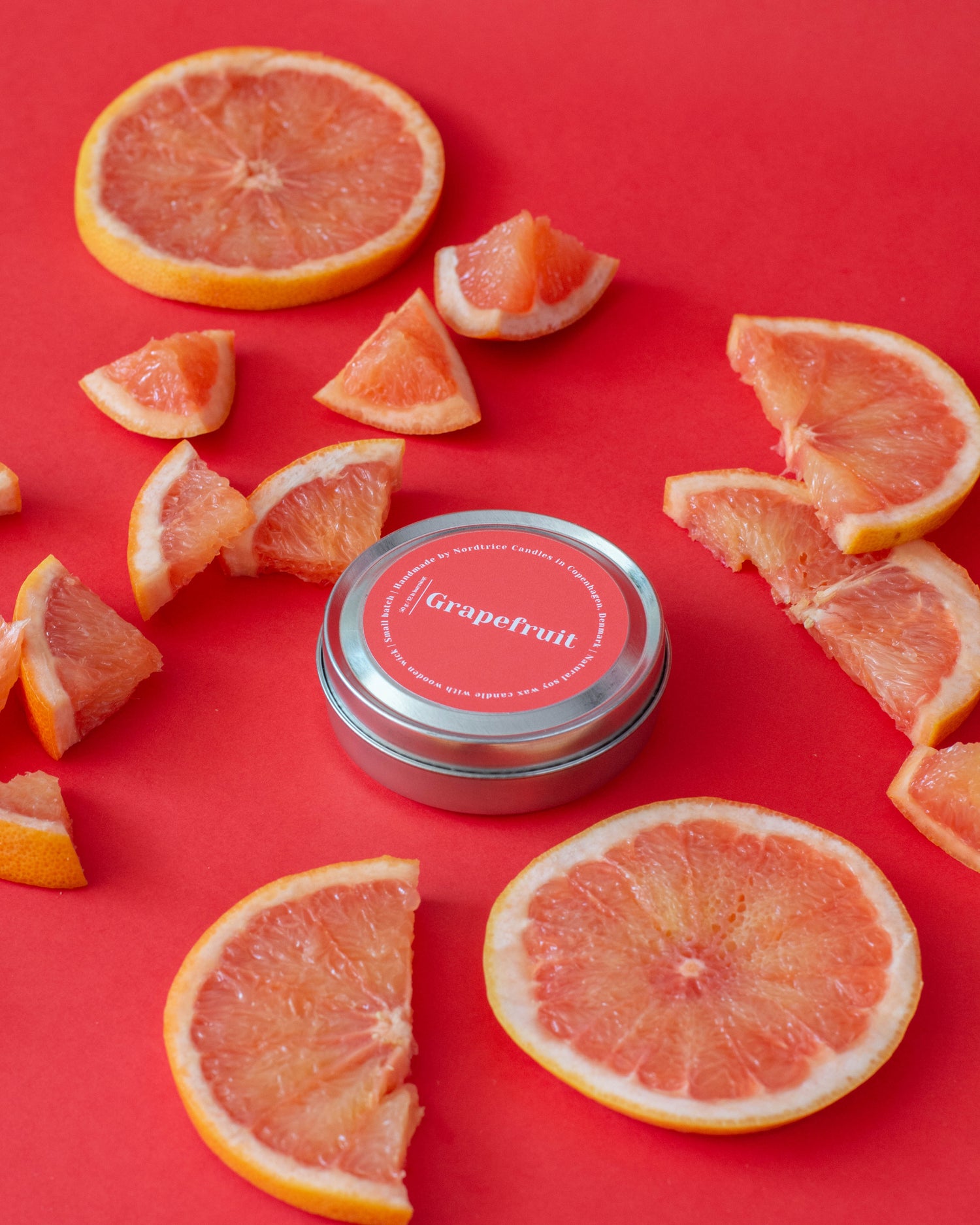 Nordtrice Mini Scented Soy Candles-grapefruit