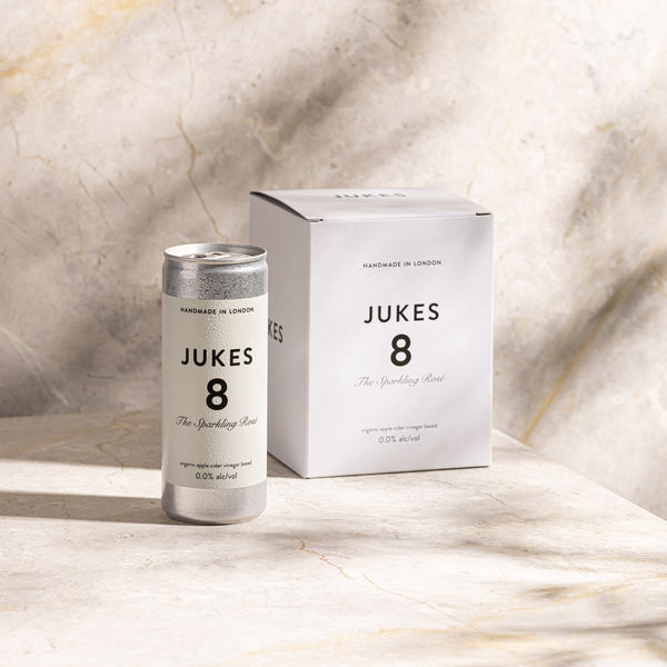 Jukes Cordialities Pack of 4 Rose Jukes 8 The Sparkling Can