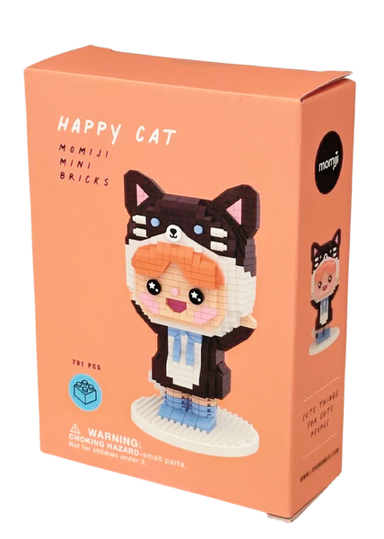 Momiji - Happy Cat Mini-bricks