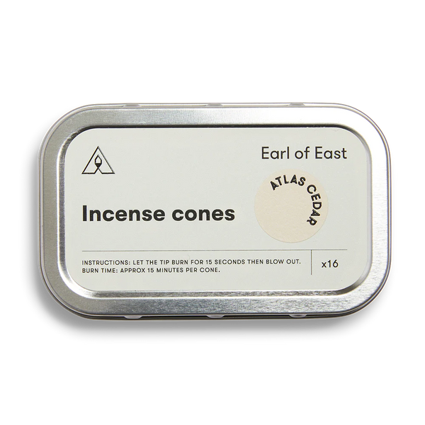 Earl of East London Earl Of East - Incense Cones - Atlas Cedar