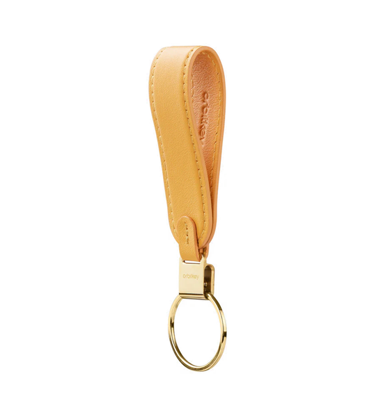 orbitkey-leather-loop-keychain-orange