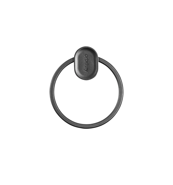 orbitkey-stainless-steel-key-ring-black