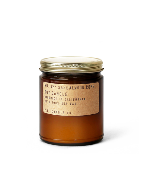 P.F. Candle Co No. 32 Sandalwood Rose Standard Candle