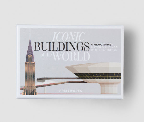 PrintWorks Gioco Memory Iconic Buildings