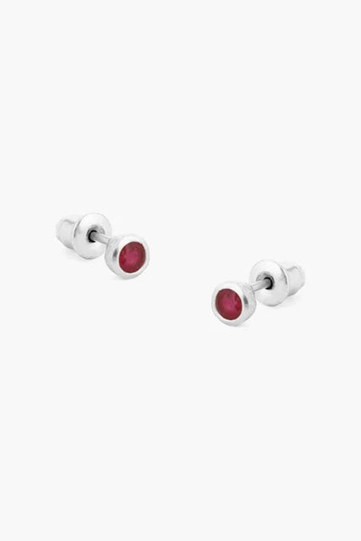 Tutti & Co Ea537s Ruby Stud Earrings